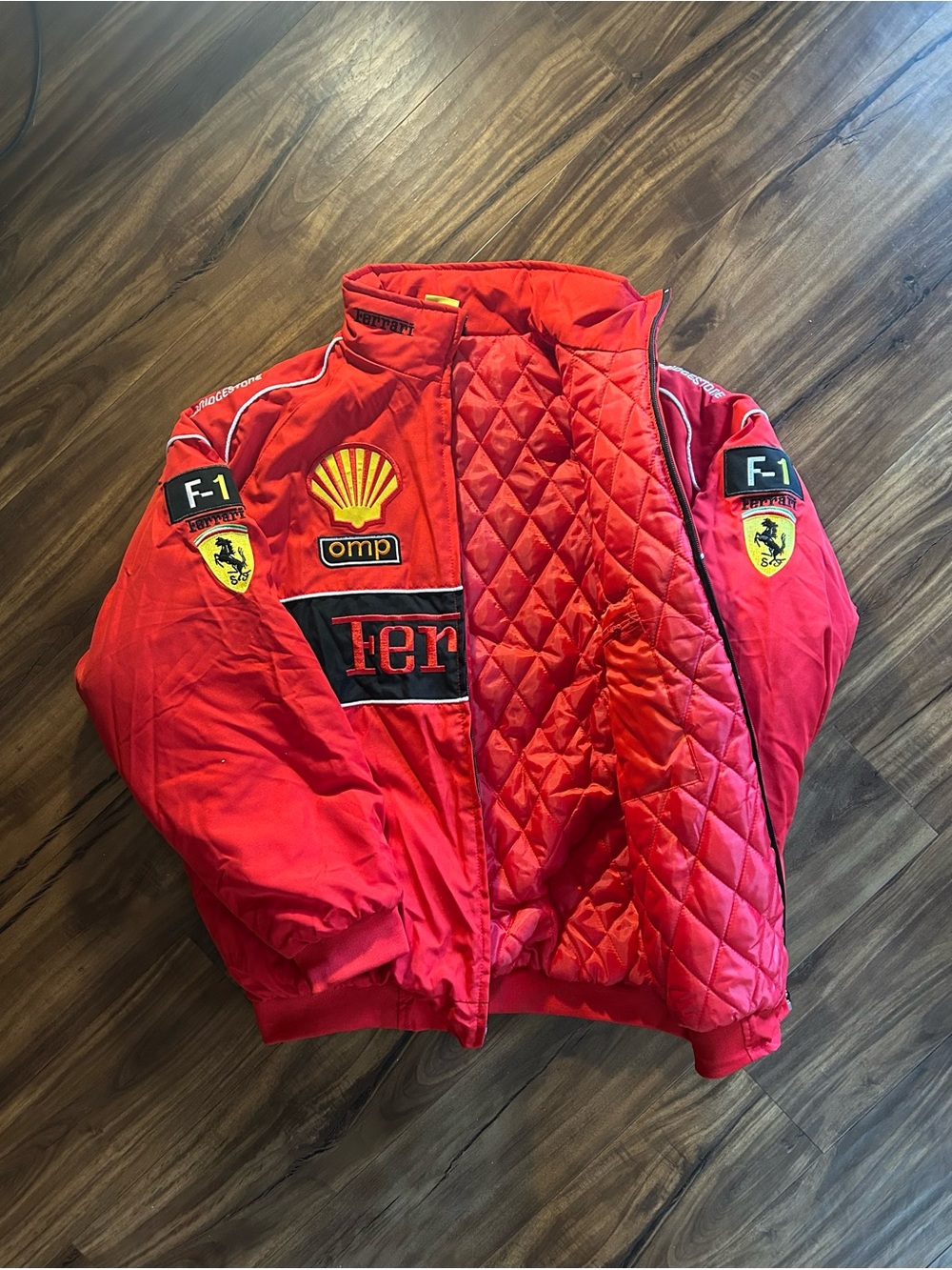 Ferrari Red Racing Jacket - Picture 2 of 3